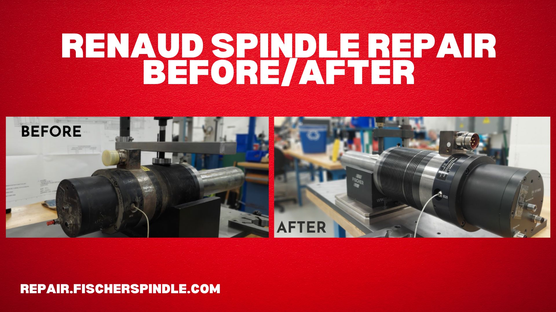 Renaud Spindle Repair in USA