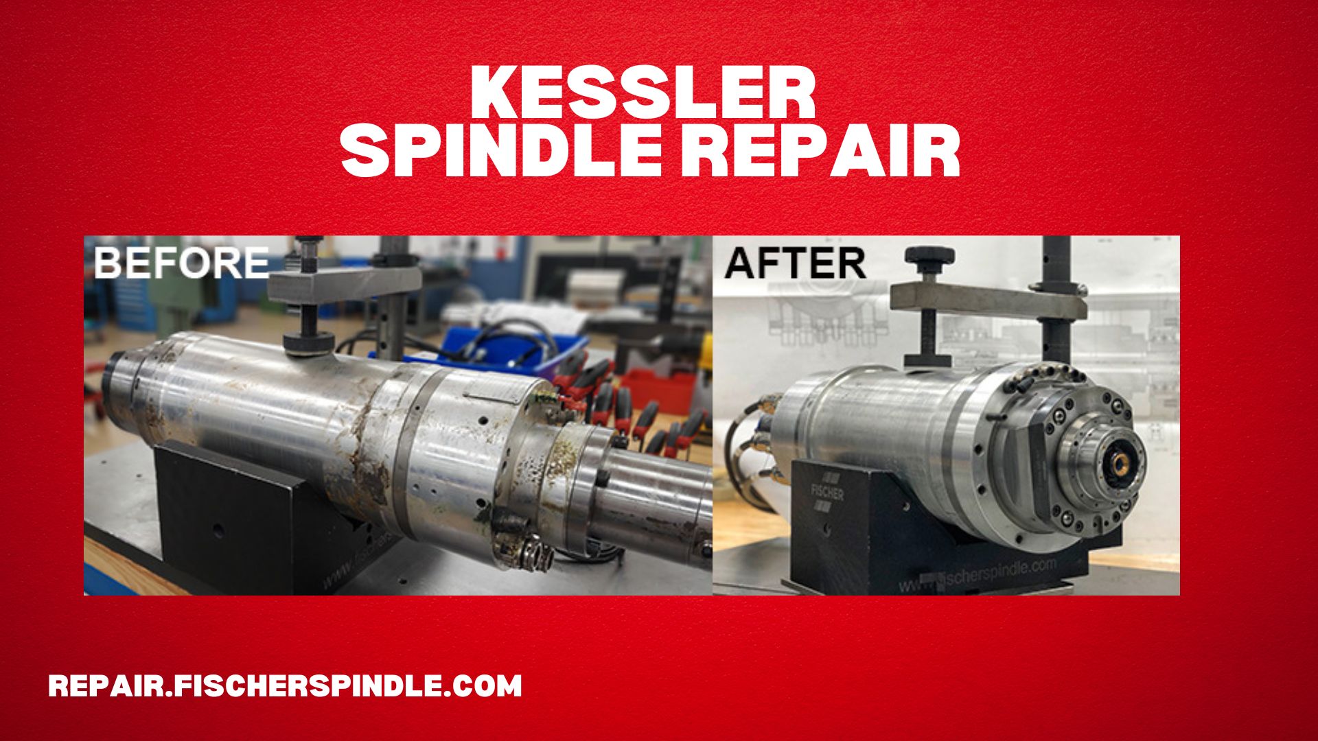 Kessler spindle repair