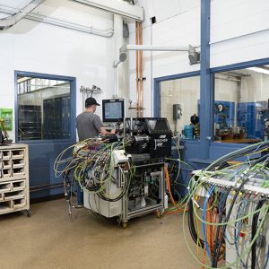 FISCHER test room - Your spindle is tested as if it were in your machine.