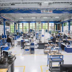 Spindle Manufacturing Facility Floor