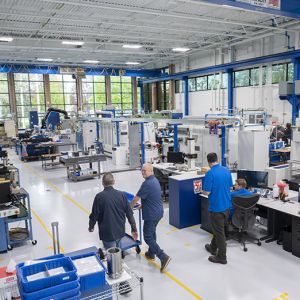 Spindle Manufacturing Facility Floor