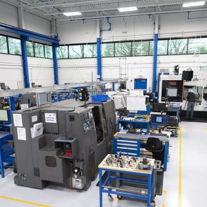 Spindle Manufacturing Facility Floor
