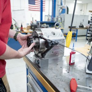 Meticulously Assembling a High-Precision Spindle Block